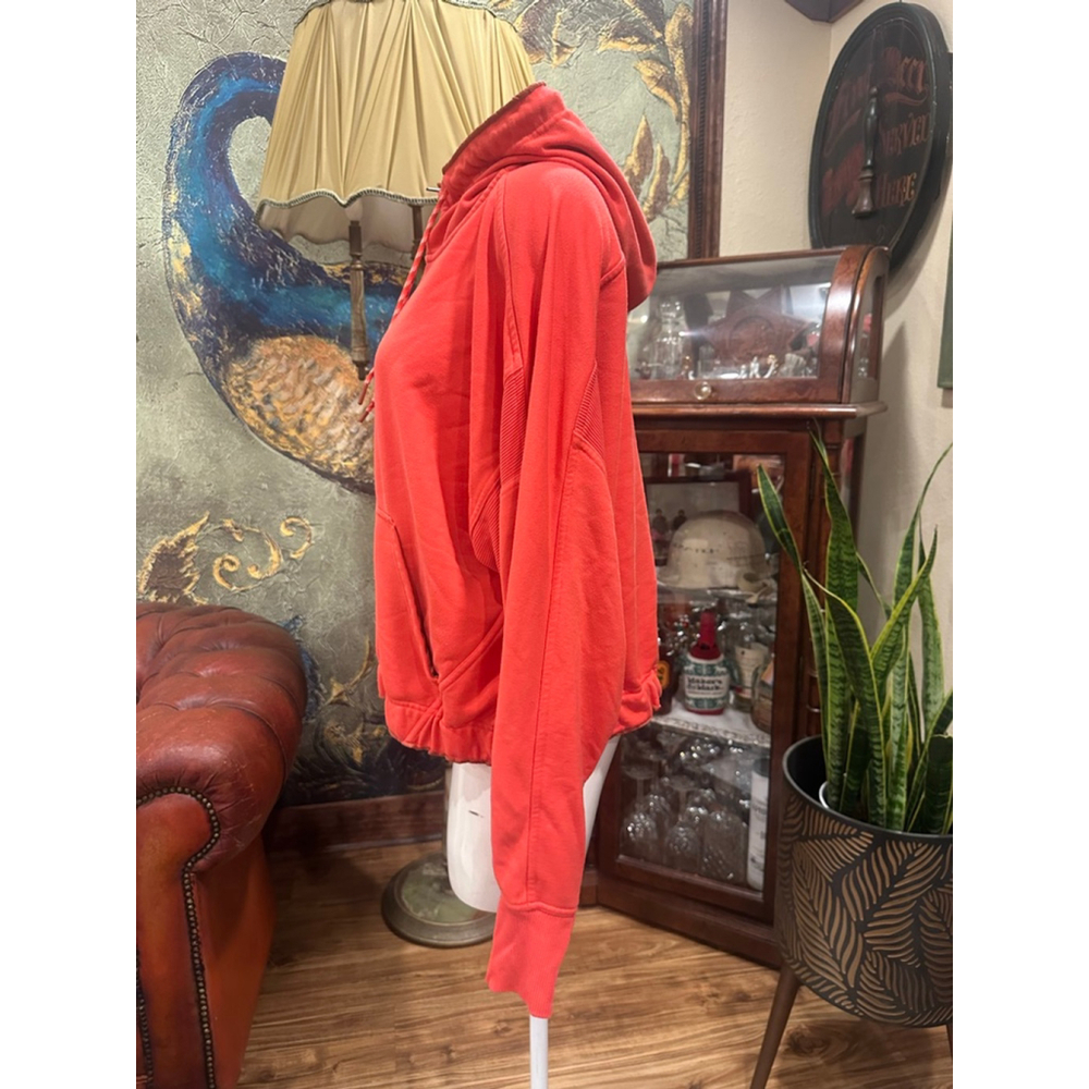 ATHLETA Red Retrograde Half Zip Pullover Hoodie S… - image 5